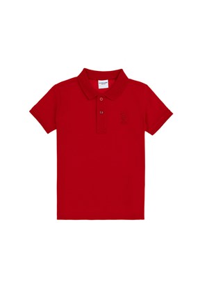 US POLO ASSN Erkek Çocuk Kırmızı Basic T-Shirt