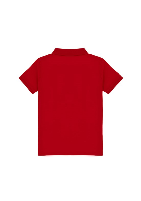 US POLO ASSN Erkek Çocuk Kırmızı Basic T-Shirt
