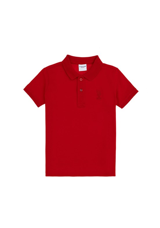 US POLO ASSN Kırmızı Erkek Çocuk Regular T-Shirt