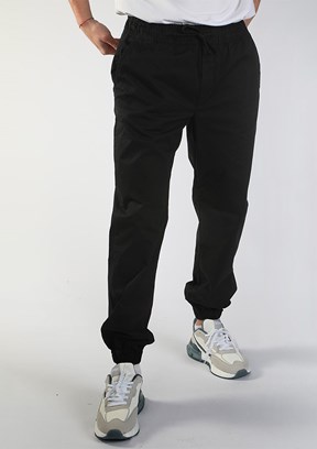 LEE COOPER Siyah Erkek Bilekten Lastikli Jogger Pantolon