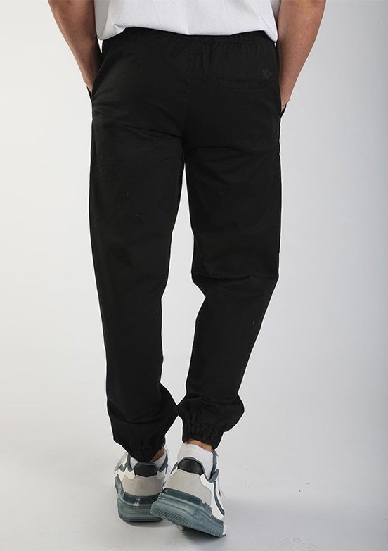LEE COOPER Siyah Erkek Bilekten Lastikli Jogger Pantolon