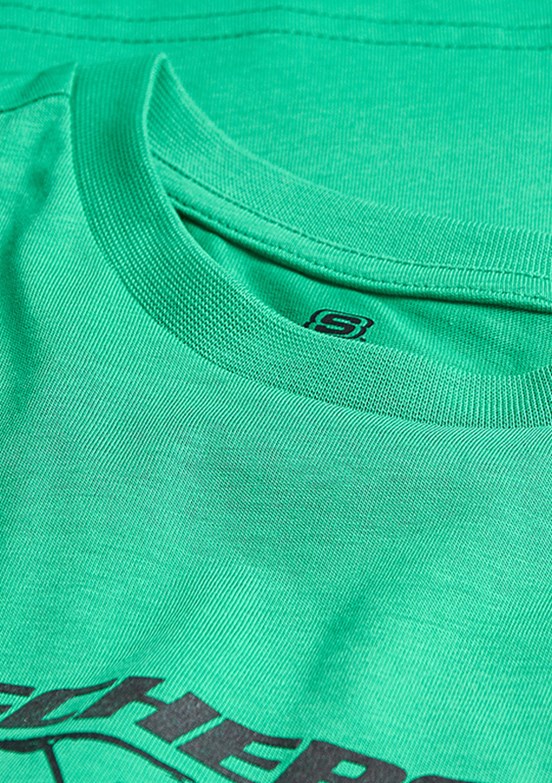 SKECHERS Yeşil Erkek Çocuk Baskılı T-Shirt