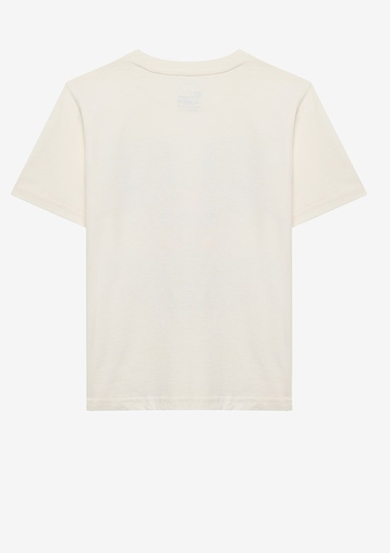 SKECHERS Beyaz Erkek Çocuk Baskılı T-Shirt