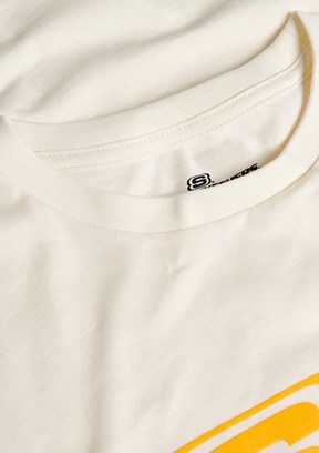 SKECHERS Beyaz Erkek Çocuk Baskılı T-Shirt