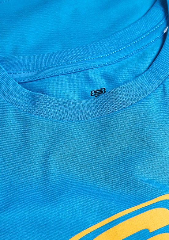 SKECHERS Lacivert Erkek Çocuk Baskılı T-Shirt