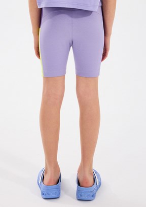 SKECHERS Mor Kız Çocuk Uzun Tayt