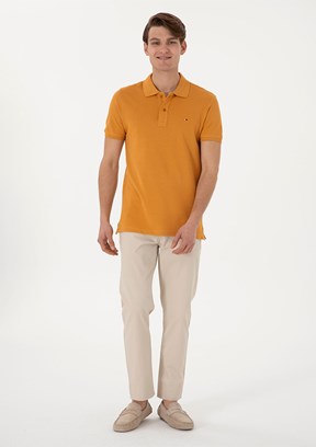 US POLO ASSN Bej Erkek Chino Pantolon