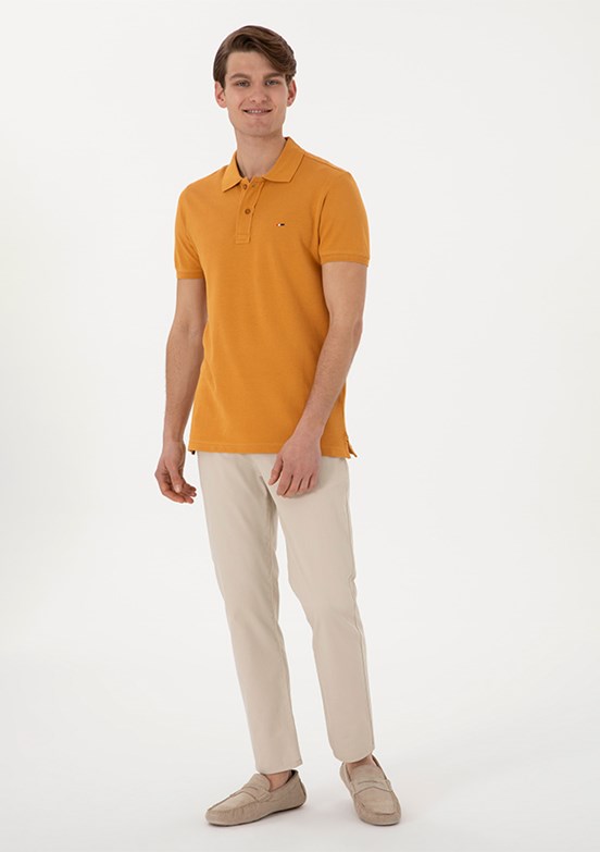 US POLO ASSN Bej Erkek Chino Pantolon