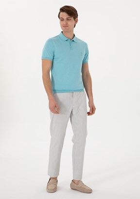 US POLO ASSN Gri Erkek Chino Pantolon