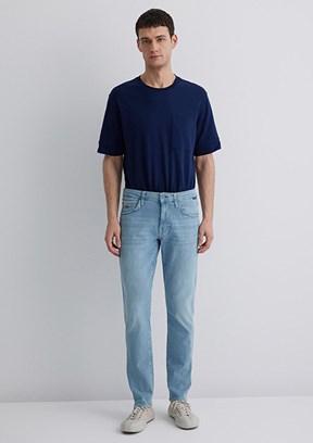 MAVİ Jake Premium Blue Puslu Açık Mavi Erkek Jean Pantolon
