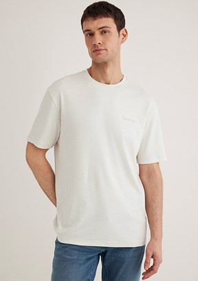 MAVİ Gri Bisiklet Yaka Erkek T-Shirt