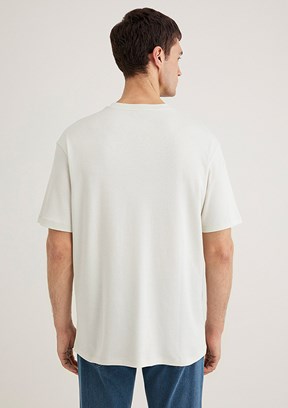 MAVİ Gri Bisiklet Yaka Erkek T-Shirt