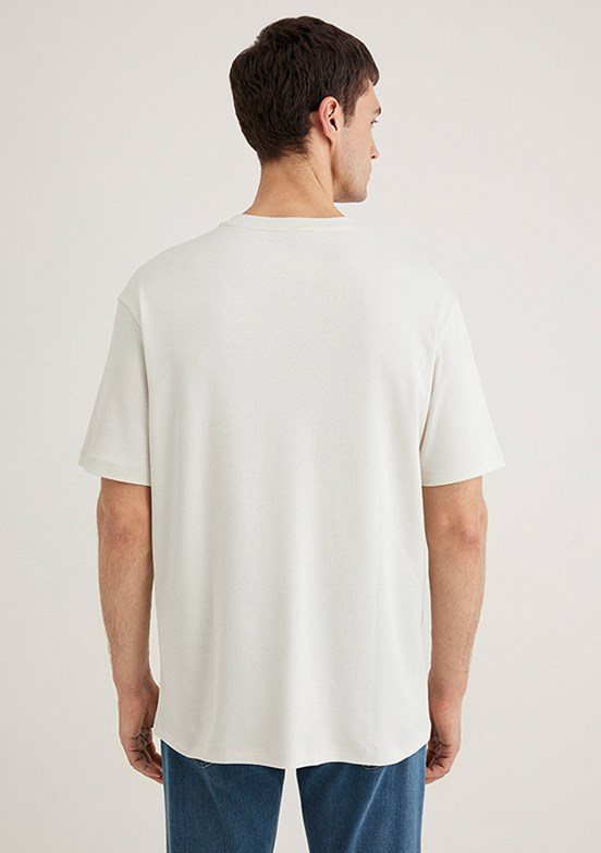 MAVİ Gri Bisiklet Yaka Erkek T-Shirt