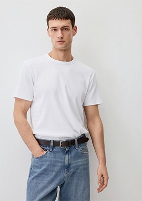 MAVİ Beyaz Erkek Kısa Kol T-Shirt