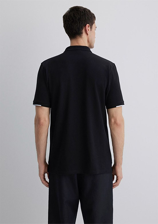MAVİ Siyah Erkek Polo Yaka T-shirt