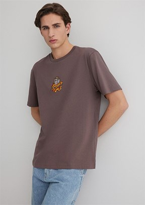 MAVİ  Erkek Baskılı T-Shirt