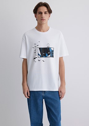 MAVİ Beyaz Erkek Baskılı T-Shirt