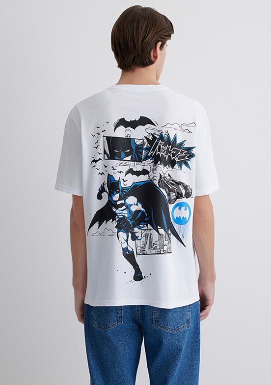 MAVİ Beyaz Erkek Baskılı T-Shirt