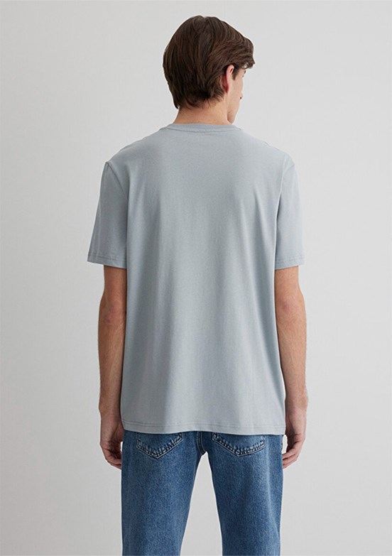 MAVİ Gri Erkek Baskılı T-Shirt