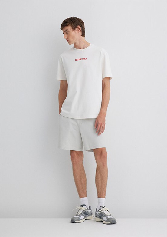 MAVİ Gri Erkek Loose Fit  Şort