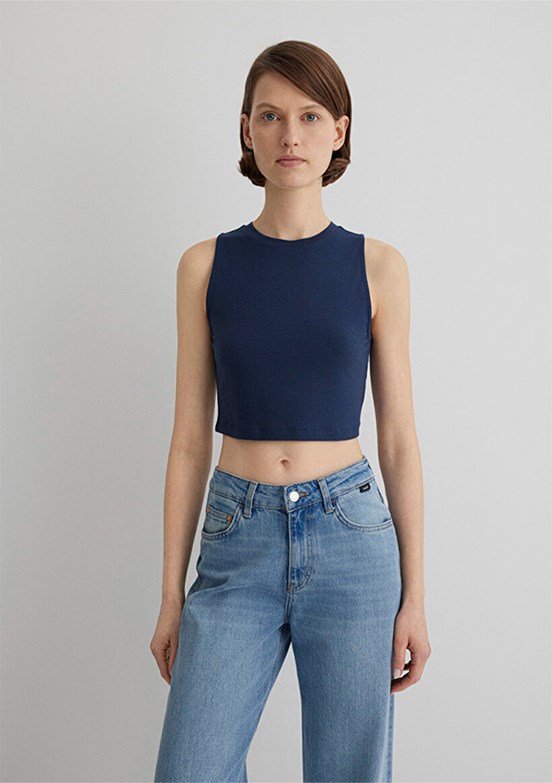 MAVİ Çok Renkli Kadın Cropped T-Shirt