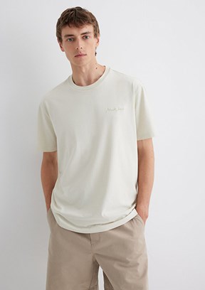 MAVİ Bej Erkek Baskılı T-Shirt
