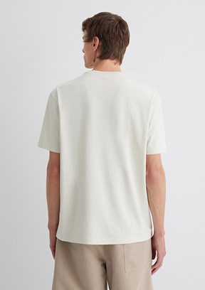 MAVİ Bej Erkek Baskılı T-Shirt