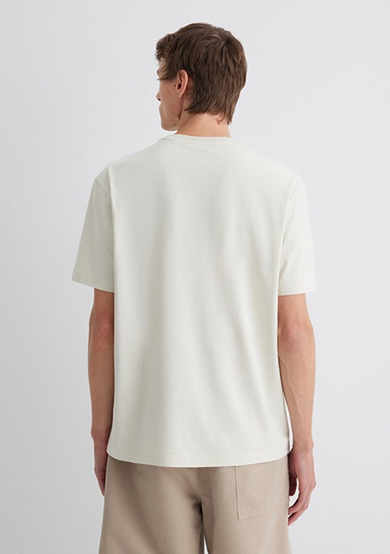 MAVİ Bej Erkek Baskılı T-Shirt