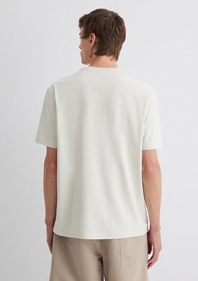 MAVİ Bej Erkek Baskılı T-Shirt