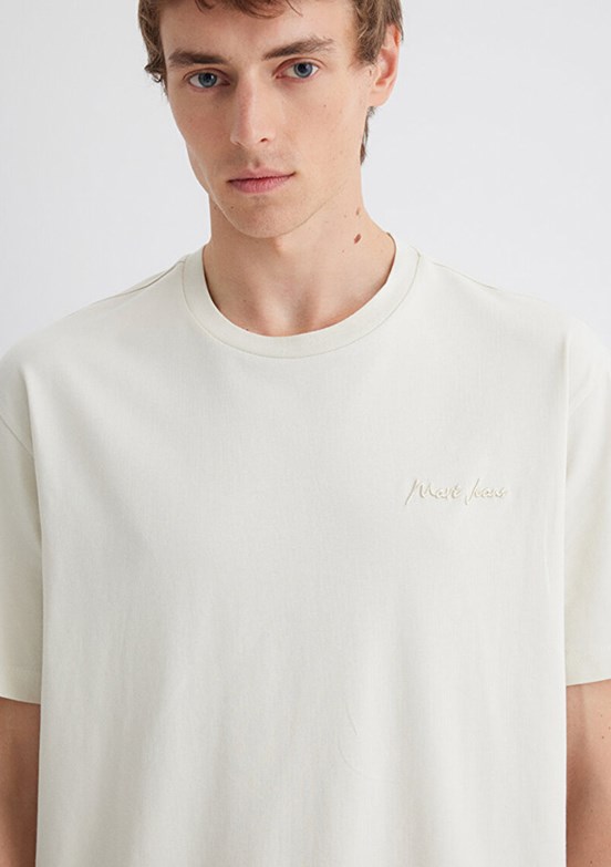 MAVİ Bej Erkek Baskılı T-Shirt