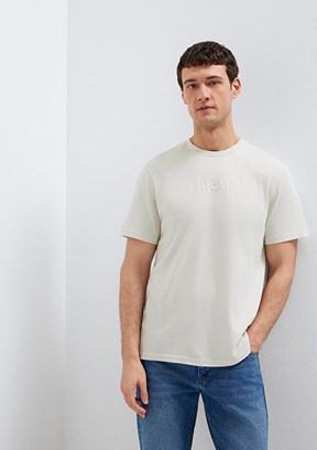 MAVİ Gri Erkek Baskılı T-Shirt