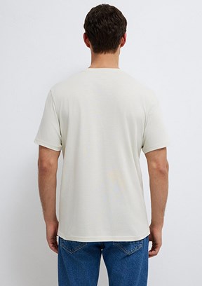 MAVİ Gri Erkek Baskılı T-Shirt