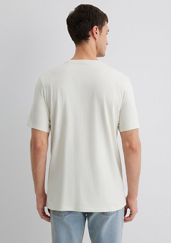 MAVİ Gri Erkek Baskılı T-Shirt