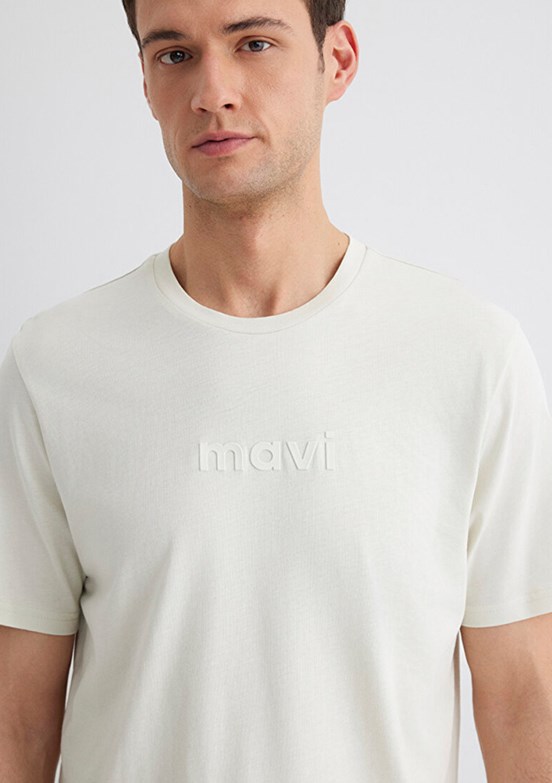 MAVİ Gri Erkek Baskılı T-Shirt