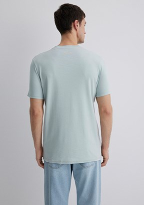 MAVİ Yeşil Erkek Basic T-Shirt