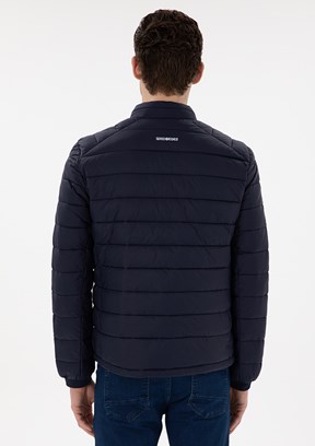 PİERRE CARDİN Lacivert Erkek Slim Mont
