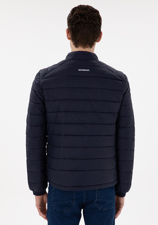 PİERRE CARDİN Lacivert Erkek Slim Mont