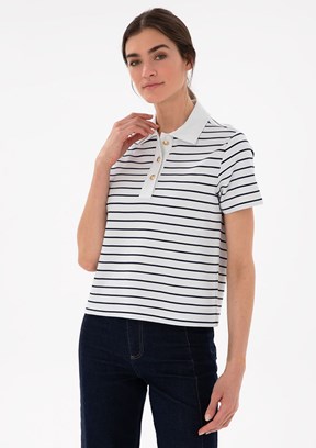 PİERRE CARDİN Lacivert Kadın Regular T-Shirt