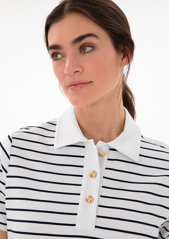 PİERRE CARDİN Lacivert Kadın Regular T-Shirt