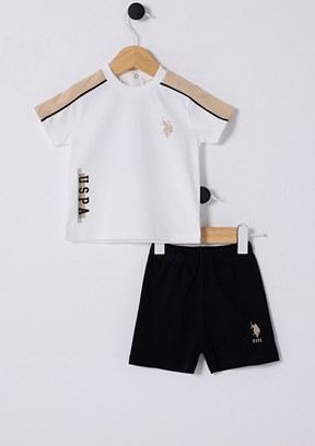 US POLO ASSN Çok Renkli Erkek Bebek Eşofman Takımı