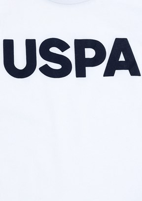 US POLO ASSN Beyaz Erkek Çocuk Regular T-Shirt