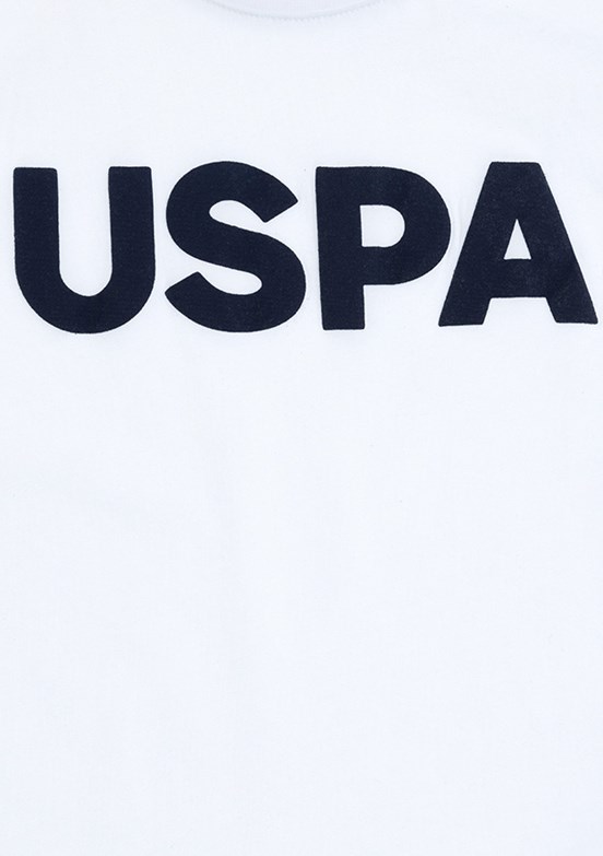 US POLO ASSN Beyaz Erkek Çocuk Regular T-Shirt