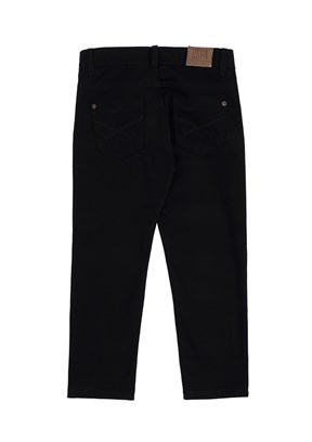 US POLO ASSN Siyah Erkek Çocuk Slim Pantolon