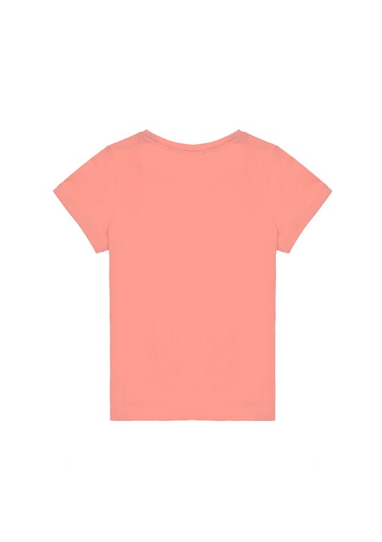 US POLO ASSN Pembe Kız Çocuk Slim T-Shirt