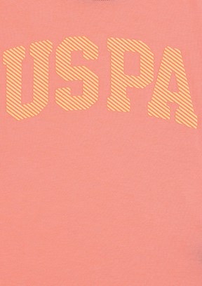 US POLO ASSN Pembe Kız Çocuk Slim T-Shirt
