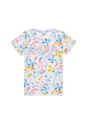US POLO ASSN Beyaz Kız Çocuk Regular T-Shirt