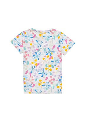 US POLO ASSN Beyaz Kız Çocuk Regular T-Shirt