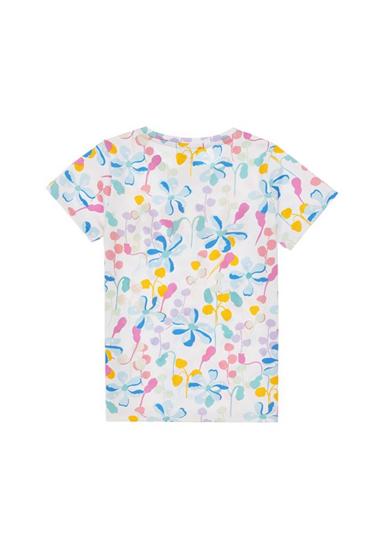 US POLO ASSN Beyaz Kız Çocuk Regular T-Shirt