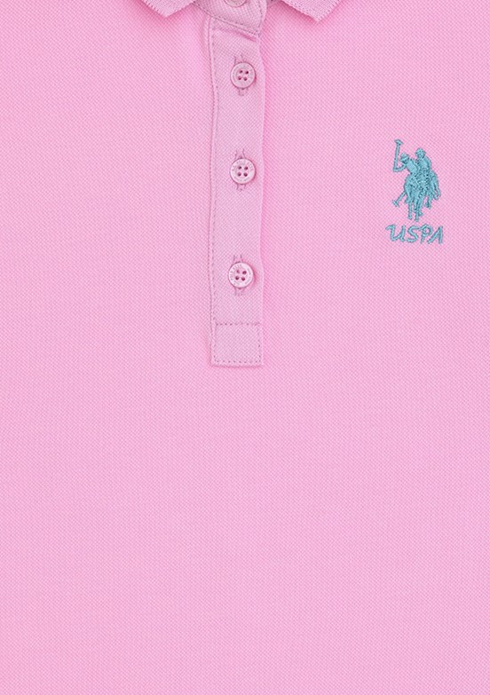 US POLO ASSN Beyaz Kız Çocuk Basic T-Shirt