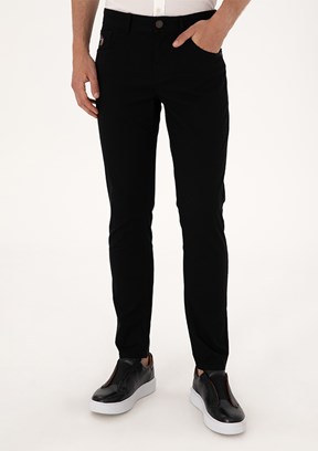 US POLO ASSN Siyah Erkek Chino Pantolon